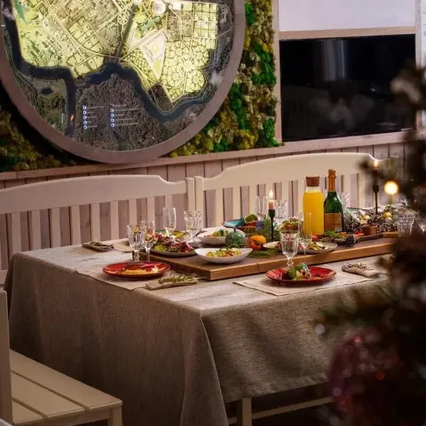 Столик в ресторане "La Veranda"